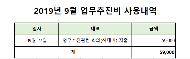 [����] 2019�� 9�� ���������� ��볻�� ����